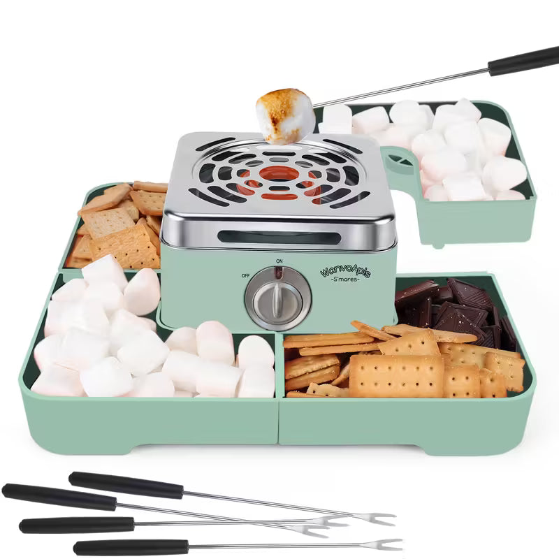 Marshmallow Roaster Table Top with Flamesless Heater